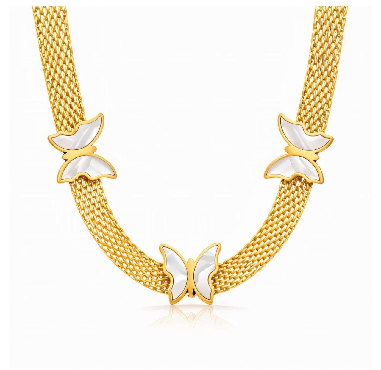 Gold Butterfly necklace